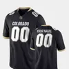 Xflsp 2022 College Custom Colorado Buffaloes genähtes Fußballtrikot 3 Derrion Rakestraw 1 Charcoal Untouchable 54 Terrance Lang Nate Landman 99