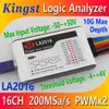 Analyseur logique USB Kingst LA1010 100M taux d'échantillonnage max 16 canaux 10B échantillons MCU ARM FPGA outil de débogage logiciel anglais LA2016 LA5016