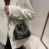 Sacos de compras Mini Koppelingen Bolsa Lady Klassieke Trekkoord Emmer Handtassen Voor Vrouwen Gewatteerde PatrOon Merk Smal Crossbody Tassen 220316