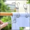 Odzieżowa Przechowywanie Szafy Aaak -Clothespins Pralnia Klipypki Szpilki Clamp Klipy Odzież Pegs na Outdoor Clothesline Home Kitchen Drop