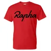 2020 Zomer Mode Effen Kleur Grappig Rapha Patroon Print Streetwear Mannen Vrouwen Sport Casual Katoenen Shirt H220812