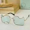 New Mens Ladies Sunglasses OW40028U Top Designer Style Exquisite Personality Frame Dating Shopping Goggles with Original Box