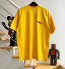 Män tröjor Balencg T-shirts Designers Winter New Embroidery Cola Short Sleeve T- Wfrb