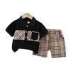 Baby Jongens Kleding Casual Zomer Katoenen T-shirt Shorts Sets Kinderkleding Pak voor Kinderen Trainingspak Meisjes Outfit 0-5 jaar