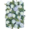 Wedding Arch Flowers Row Stoler Runner Centerpieces 40x60cm jedwabne róży aranżacje kwiatowe dekoracje