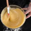 Crema Spatola Natale Manico in legno Cucina antiaderente Torta fondente Raschietto da cucina in silicone Utensili da cucina Espatula all'ingrosso