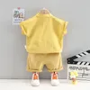 Clothing Sets Baby Boys Summer Clothes Outfits Born Shirt Shorts Suits Cloth For Toddler 1st Babies Birthday SetsClothing