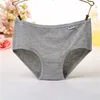 Cotton Underwear Women's Panties Girl Briefs Sexy Lingerie Plus Size Female Ladies Underpants Pantys L-XXL Hemming Solid Design 220426