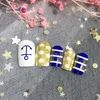 False Nails Two-Color Fake French Stitching Nail Art European Style Tips Detachable 24pcs Wearable Set DIY Tools Prud22