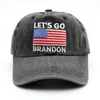 Пойдем шляпы Брэндона вышитые вымытые хлопковые бейсбольные кепки BiDen взрослый