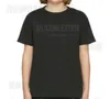 diseñador de niños de gran tamaño suelta camiseta de EE. UU. camiseta tops 3D estampado de letras de silicona streetwear verano niños niños niñas Ropa manga corta camiseta de algodón