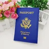 Cute USA Passports Cover Business Card Files Women Pink Travel Passport Holder American Covers for passport Girls Case Pouch Paspo4697877