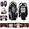 C26 Nik1 40Men Chicago Wolves Young 23 Bill Sweatt 20 Darren Haydar 24 Derek MacKenzie Jersey de hockey cosido personalizado Cualquier nombre Numbe Custo