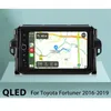 Video a 9 pollici dell'automobile di navigazione di GPS di Android per il lettore multimediale 2016-2018 di Toyota Fortuner con il collegamento dello specchio