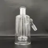 45 Degress Matrix Perc Glass AshCatcher per Heady Bong Ash Catcher Bong Bubbler Accessori per fumatori per 14mm