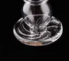 Fumo Full Weld Bordo smussato Terp Slurpers Blender Style Seamless Quartz Banger 14mm maschio Per vetro Acqua Bong Dab Rigs Bowl