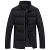 Est White Duck Down Men's Winter Down Jackets Kvalitet Tjock Big Size Coats Snow Warm Stand Collar Outerwear Brand Parkas 201209