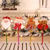 Рождественские украшения навидад украшение трехмерное снеговик Санта-Клаус лося висящий колокольчик детский подарок подарки дома притоки