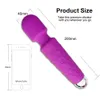 Krachtige AV-vibrator Magic Vagina Wand Clitoris Stimulator Vibrators sexy speelgoed voor vrouwen Masturbator USB-dildo