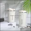 Mokken drinkware keuken eetbar huizen tuin roestvrijstalen koffie thermosmok mok 380/510 ml mtipurpose draagbare auto vacuüm kolfs cup fitn