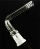 Glass Bong hookah Downstem Pipes 90 Degree 14mm for Beaker Smoking Water Pipes