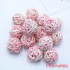 Party Decoration 10pcs/lot Rattan Ball DIY Christmas Ornaments Wicker Wedding Home Po Props AccessoriesParty