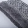 Berretti Sciarpa invernale per uomo Donna Bambini Collo collo Sciarpe addensate in cotone per bambini adulti Sciarpe calde Berretti