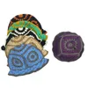 Sombreros De Cubo Gorro Tejido Mujer Otoño Transpirable Gorros De Lavabo De Ganchillo A Mano Sombrero De Playa Bohemio Retro Sombrero De Pescador De Fiesta De Punto Ahuecado 6 Colores B16