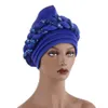 Headtie Neighle Aso Oke Auto Gele Headtie уже африканская кепка нигерийская свадьба GELE женщины осел турбаны женские головы обернуты