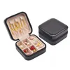 PU Leather Jewelry Packaging Boxes Beads Pendants Necklaces Earrings Rings Organizer Storage Case Jewellery Retail Box