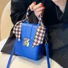 Evening Bags Hard Box Shape Pu Leather Crossbody with Long Belt 2022 Totes Women Designer Handbag Luxury Brand Shoulder 220517