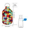 multicolor Customize Neoprene Hand Sanitizer Bottle Holder Keychain Bags 30ml Hands Sanitizers Bottles Chapstick Holders Bag With Baseball Keychains