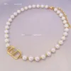 Luxury Designer V Pendant Necklace Letter Necklaces Choker Bracelet Fashion Woman Pearl Bracelets Classic Jewelry Popularity Women3465026