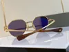 Nya modedesign solglasögon vers en retro rund ram enkel och utsökt ram avancerad lätt glasögon utomhus UV400 -skyddsglasögon