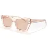 2022 Acetate Rectangle Wrap Sunglasses Women Fashion Cat Eye Sun Glasses Designer High Quality Luxury Eyewear