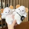 Клайны Cowbur Plush Lamb Chchain милые рюкзак клавиши модных трендов пара мужчин и женщин подвеска Enek22