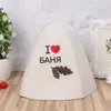 Wool Felt Sauna Hat Anti Heat Russian Banya Cap For Bath House Head Protection 220412