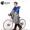 Qian Rain Professional Profissional ao ar livre Rain Poncho Backpack Design reflexivo Design de escalada Caminhada de viagem capa de chuva 201015