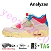 2022 With Box High OG 4 Sail Black Cat Мужские баскетбольные кроссовки 4s White Oreo Cool Grey Thunder 5 5s Easter Racer Blue What The Women Sneakers Кроссовки Размер 7-13