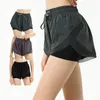 Running Shorts Ladies Sportswear Szybkie suszące koronkowe spodnie jogi przeciwblasy