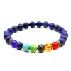 Hot selling volcanic stone bead agate bracelet woven hand string hand jewelry