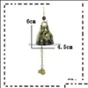 Articles de nouveauté Décor à la maison Jardin Cloche Dragon Pendentif Yunnan Dongba Carillon à vent en métal Décoration créative Drop Livraison 2021 BCLCM