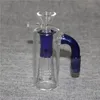 Adaptateur de cendrier en verre pour narguilé avec joint mâle de 14 mm