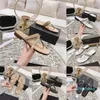 2022 Designer Women Sandals Platform Slide Ladies Leather Slippers Summer Beach Party Fashion Casual Wide Flat Heel Slipper Top Quality Size