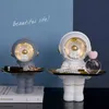 Luzes noturnas Creative Astronaut Lamp Light Light for Home Living Room Bedroom Desk Storage Ornamento Crianças Crianças Presente