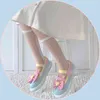 Kledingschoenen kawaii lolita dames Japanse stijl schattige boog knoop dames 2022 Mary Janes roze zomermode zapatillas mujer 220516