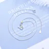 Кулон ожерелья 30% посеребренные элегантные маленькие мальчики звезда на бумаге самолет женские ожерелье ювелирные изделия для женщин цепи