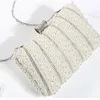 Pearl womens evening bag European and American evening gift bags messenger handbag