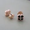 Clover Earring Stud Earrings Jewelry Designer Woman Clover Earings Gold Jewlery Vintage Jewellery Bijoux Lux Jewelries Traditional8728217