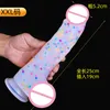 Transparent Realistic Dildo sexy Toys For Women Masturbation Penis Lesbian Suction Cup Dildos Female Products